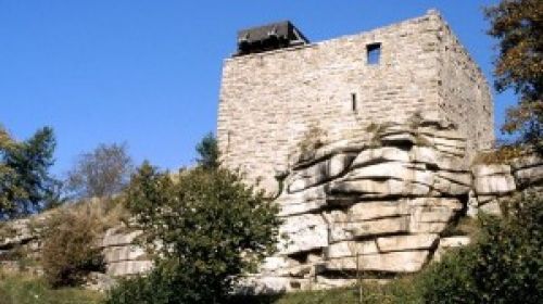 Zřícenina hradu - Burgruine Epprechtstein